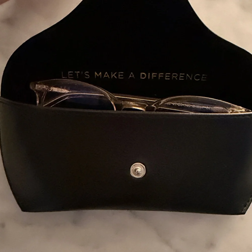 Diff Eyewear “Haze” Bluelight Glasses with Case